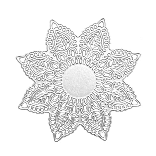 3D FLOWERS SCRAPBOOKING PATTERN CUTTING DIES SET 9.5 CM - Luxy Kraft