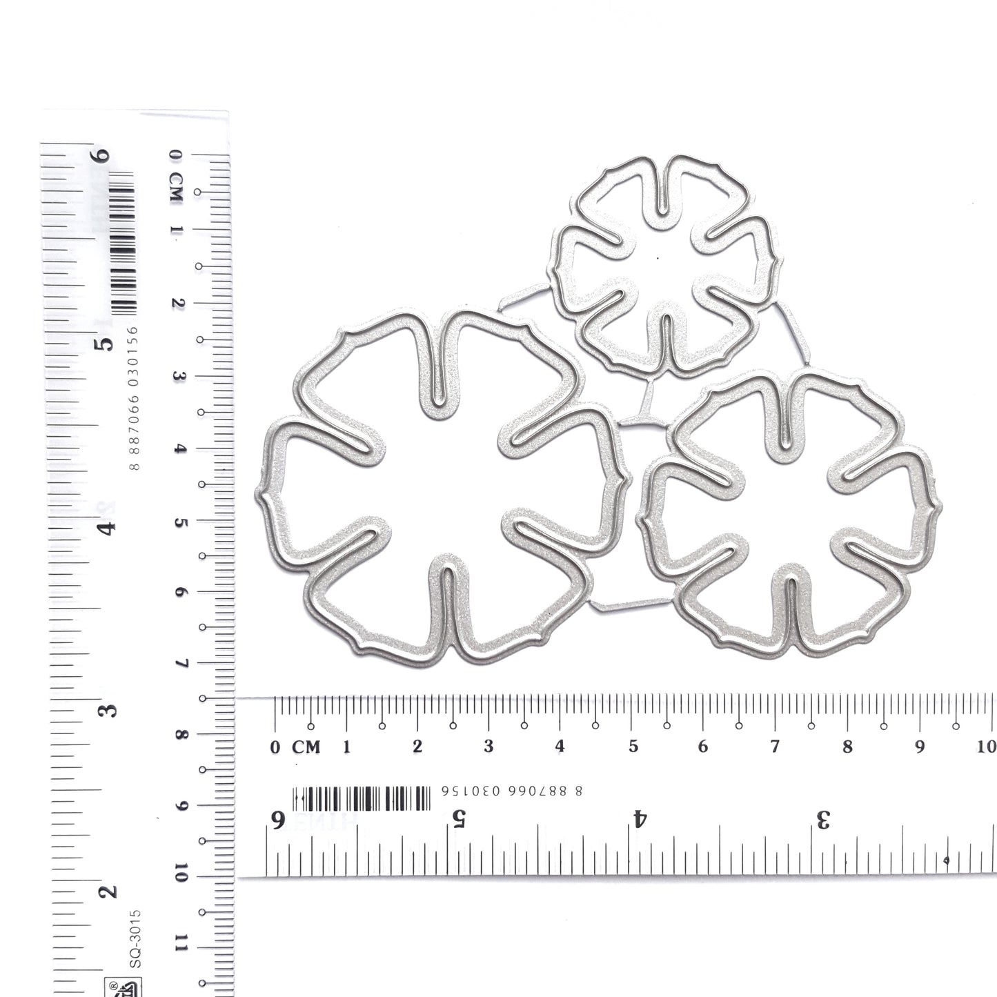 FLOWERS CUTTING DIES SET 3 PCS SET - Luxy Kraft