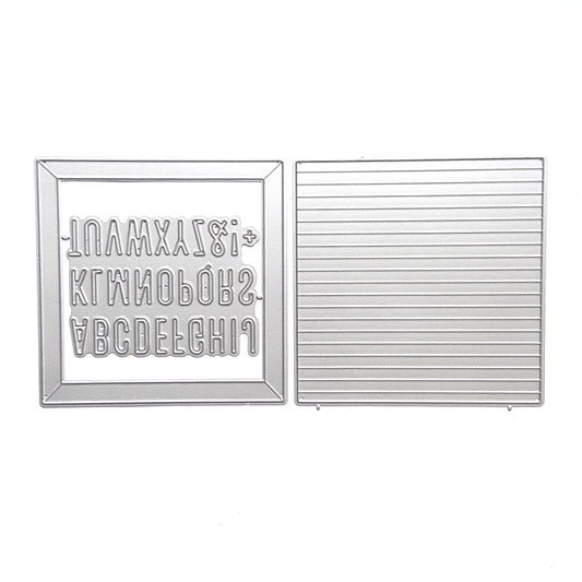 LETTER BOARD FOTO FRAME CUTTING DIES - Luxy Kraft