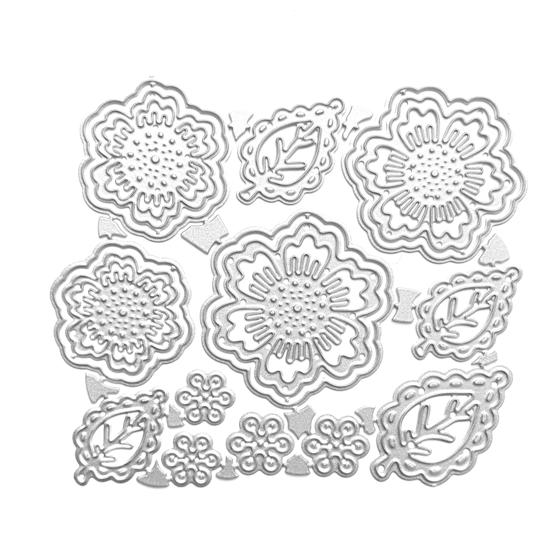 LEAVES FLOWER CUTTING DIES - Luxy Kraft