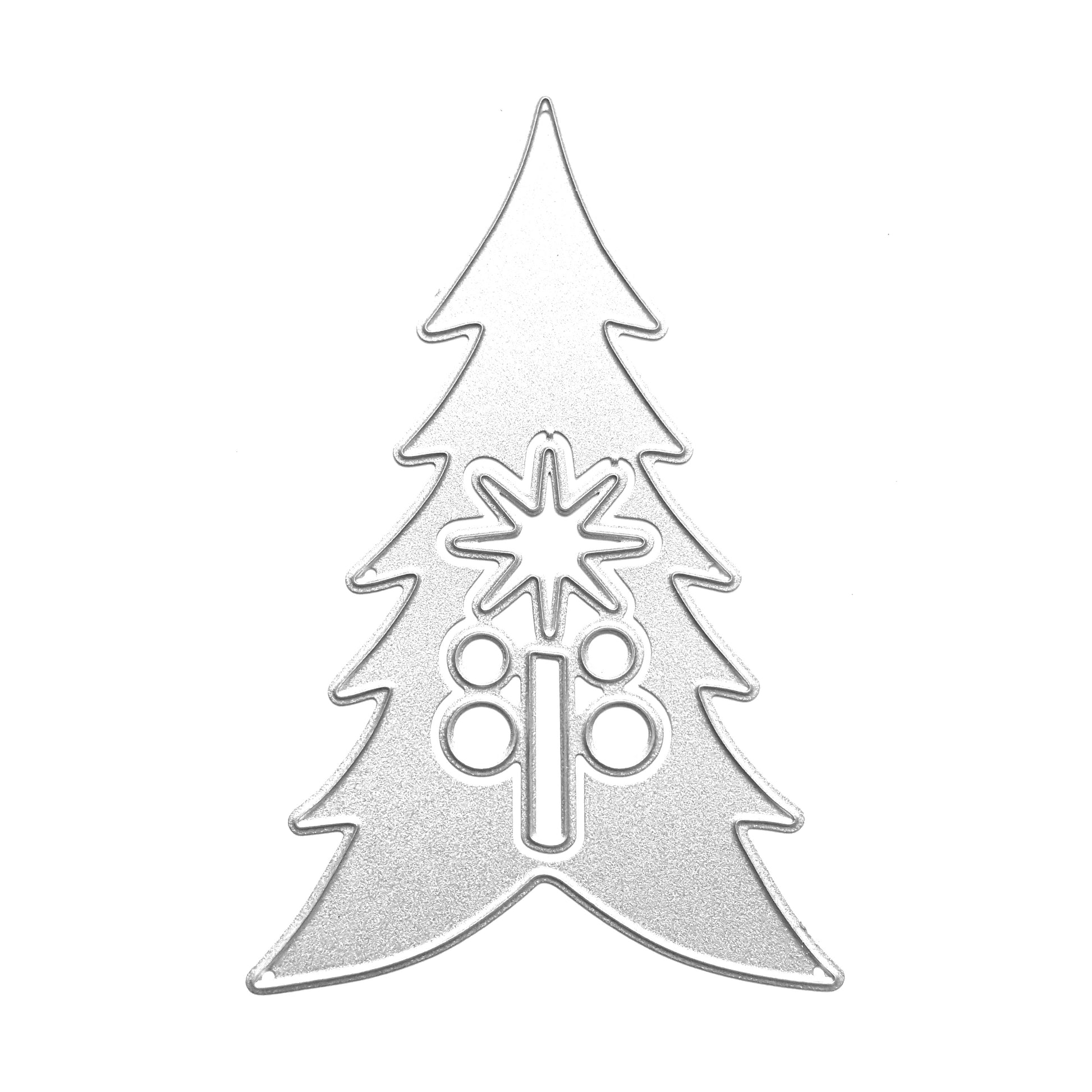 CHRISTMAS TREE CUTTING DIE 6.6X9.8 CM - Luxy Kraft
