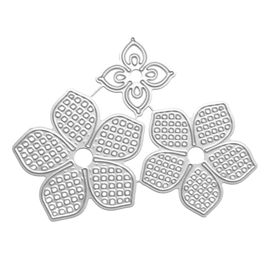 FLOWERS CUTTING DIES 3 PCS SET - Luxy Kraft