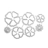 FLOWERS CUTTING DIES 7 PCS SET - Luxy Kraft