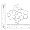 CHERRY BLOSSOM FLOWER CUTTING DIES 4 PCS SET - Luxy Kraft