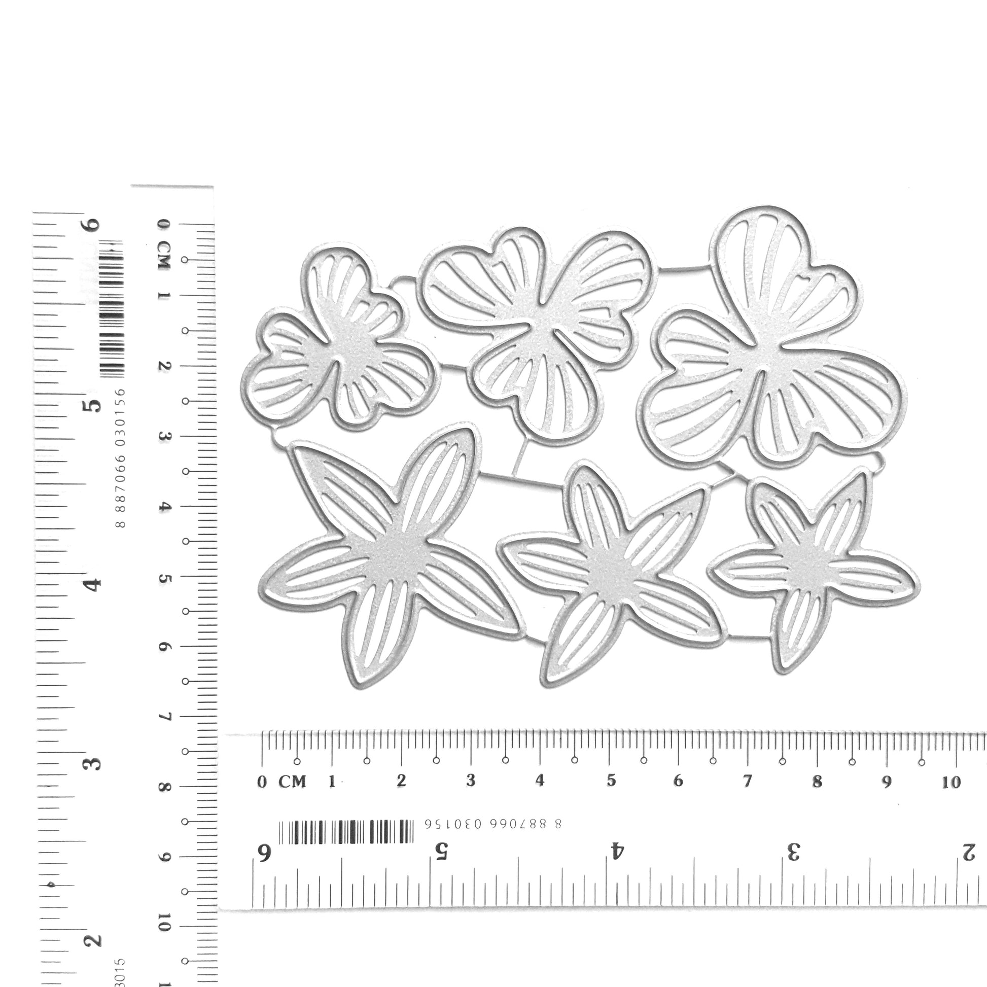 FLOWER CUTTING DIES 6 PCS SET - Luxy Kraft