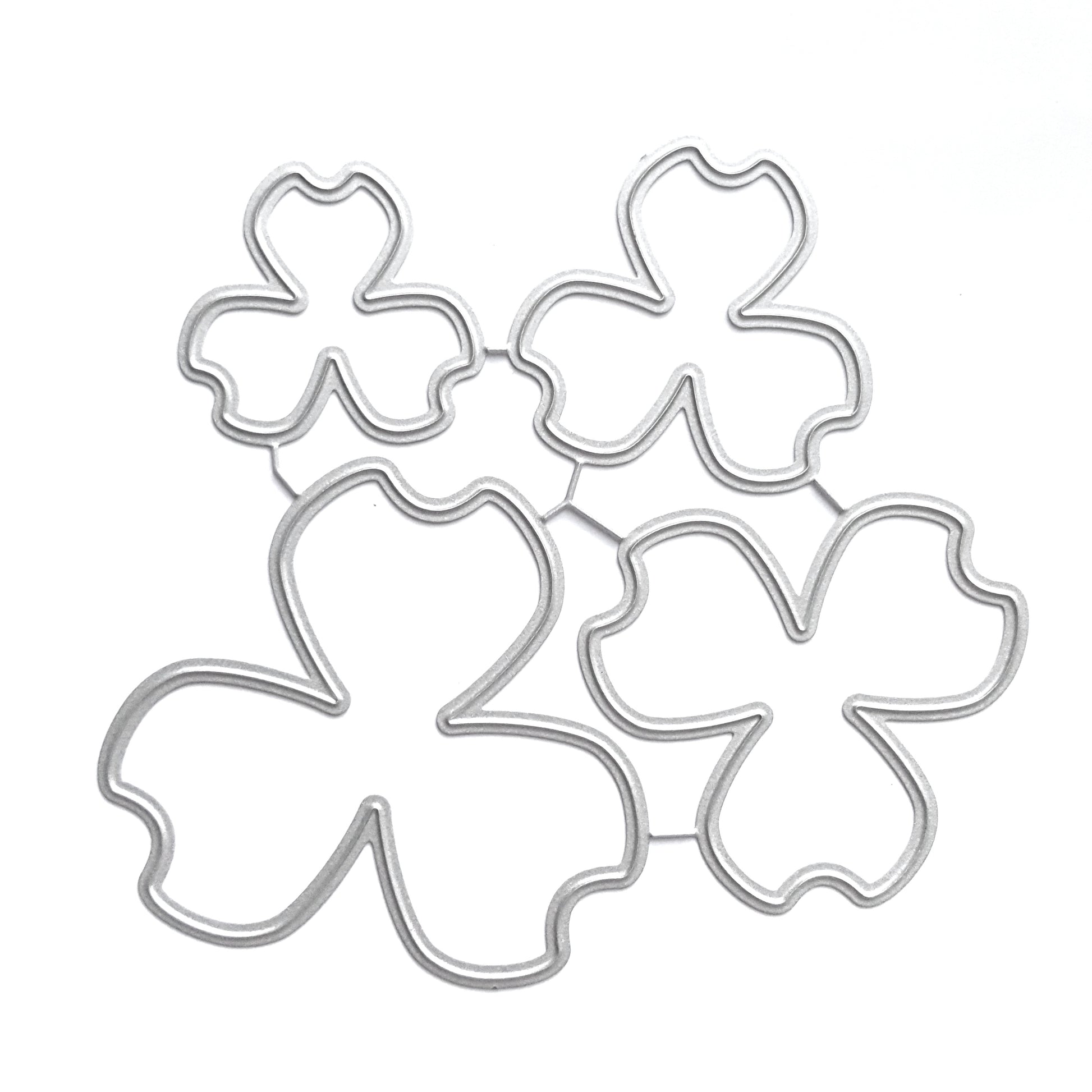CHERRY BLOSSOM FLOWER CUTTING DIES 4 PCS SET - Luxy Kraft