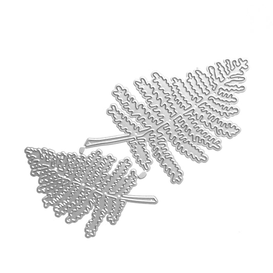 FERN LEAVES CUTTING DIES 2 PCS SET - Luxy Kraft