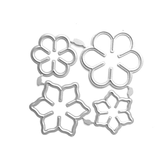 FLOWER CUTTING DIES 4 PCS SET - Luxy Kraft