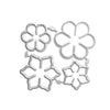 FLOWER CUTTING DIES 4 PCS SET - Luxy Kraft
