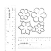 FLOWER CUTTING DIES 4 PCS SET - Luxy Kraft