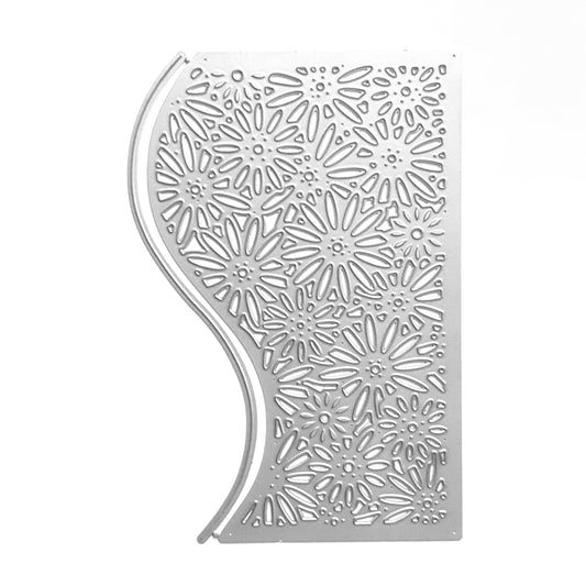 FLOWERS SCRAPBOOKING PARTTEN FOR CARDMAKING CUTTING DIES - Luxy Kraft