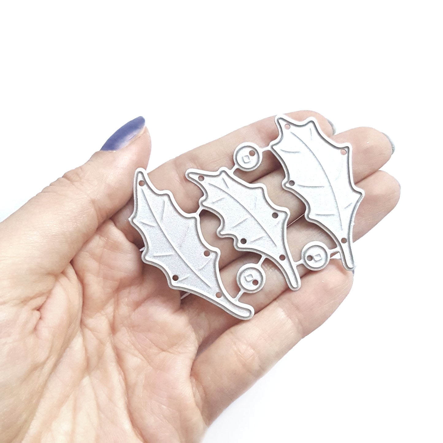 Christmas flower cutting dies 6 pcs - Luxy Kraft