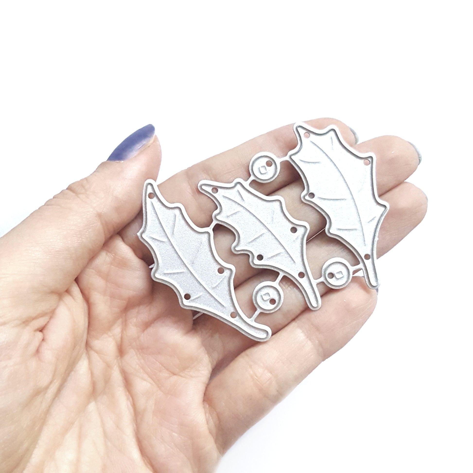 Christmas flower cutting dies 6 pcs - Luxy Kraft