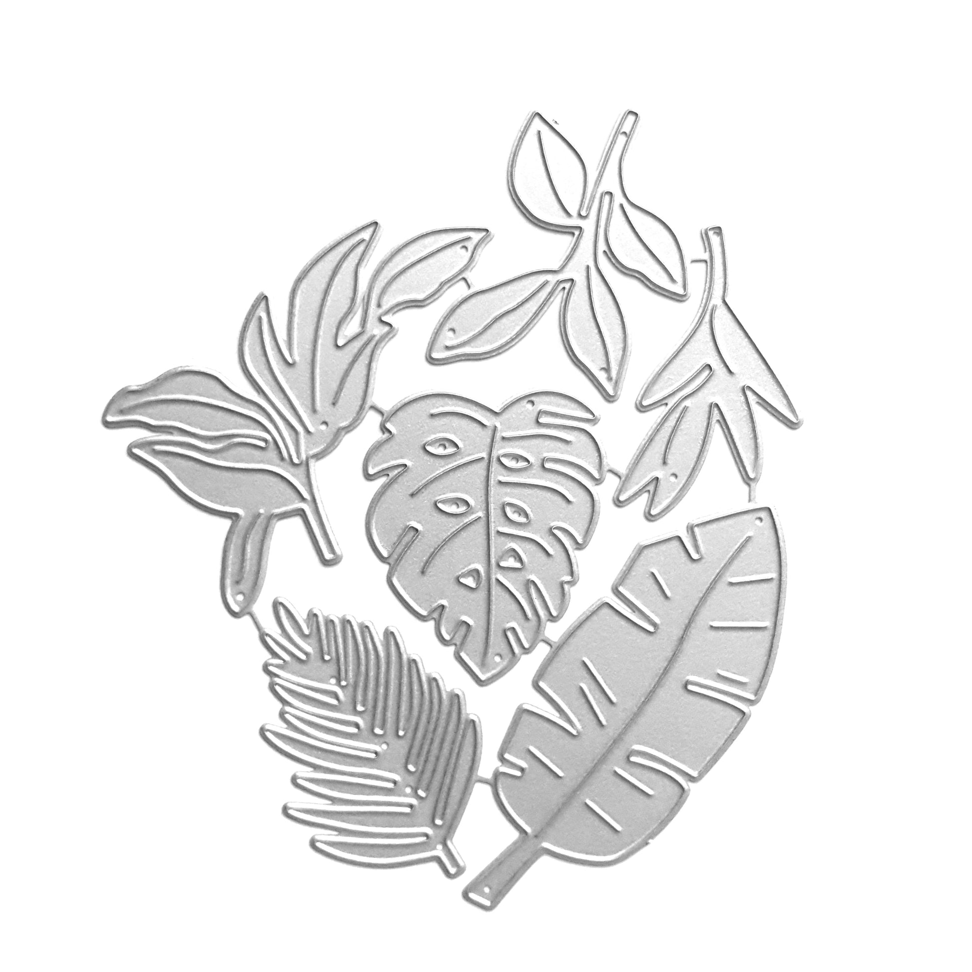 LEAVES CUTTING DIES 6 PCS SET - Luxy Kraft