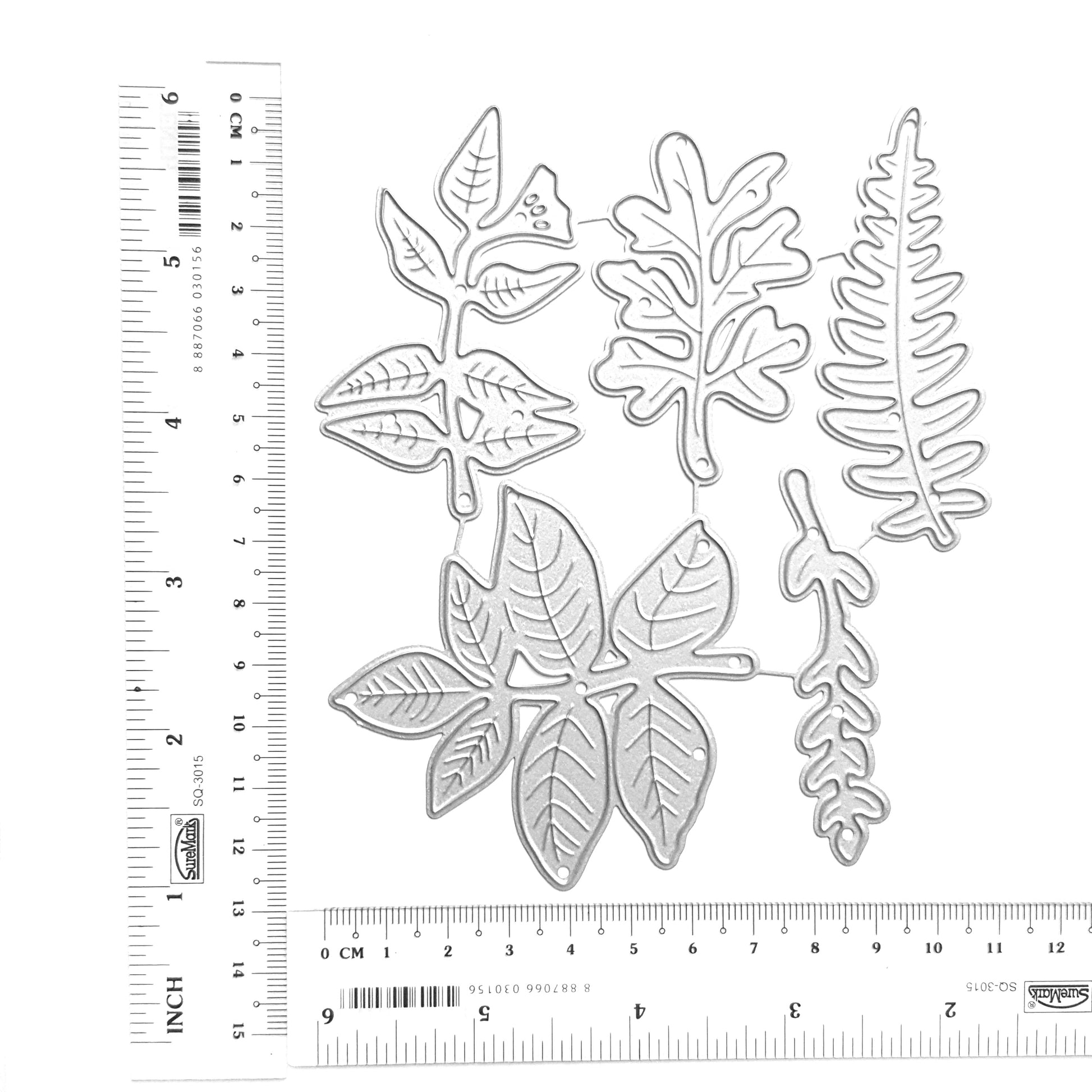 LEAVES CUTTING DIES 5 PCS SET - Luxy Kraft
