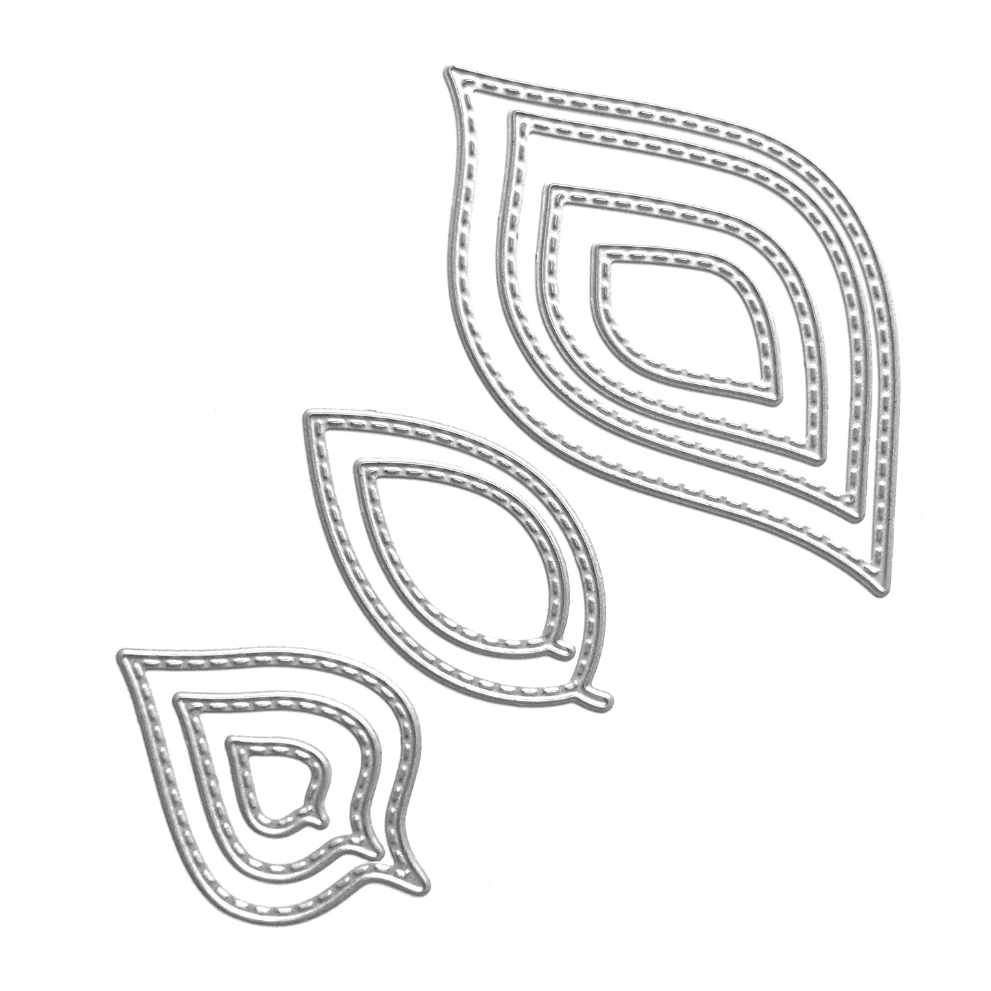 Leaves cutting dies 9 pcs set - Luxy Kraft
