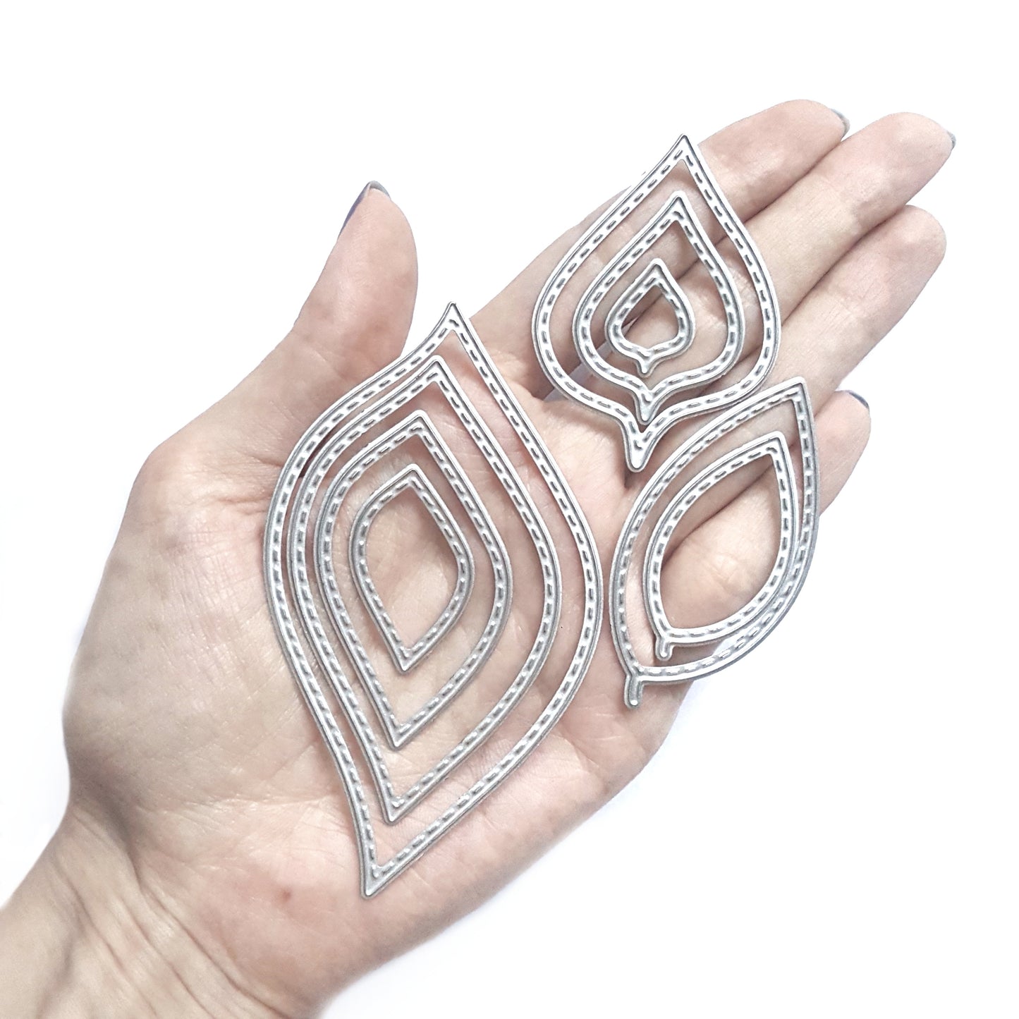 Leaves cutting dies 9 pcs set - Luxy Kraft