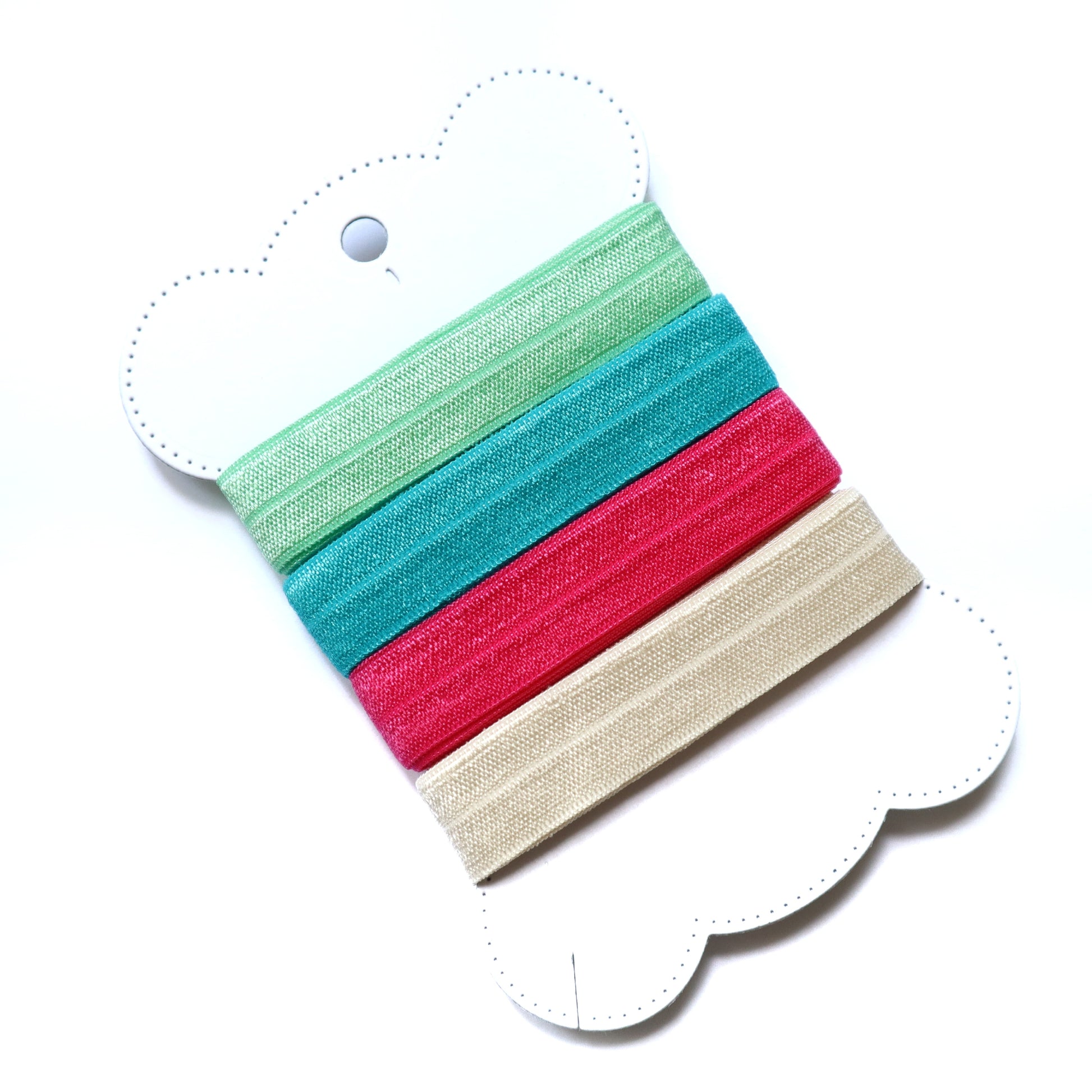 SHINE ELASTIC SPANDEX BAND FOR KIDS HAIR PIECE HEADBAND 7 and 4 colors set - Luxy Kraft