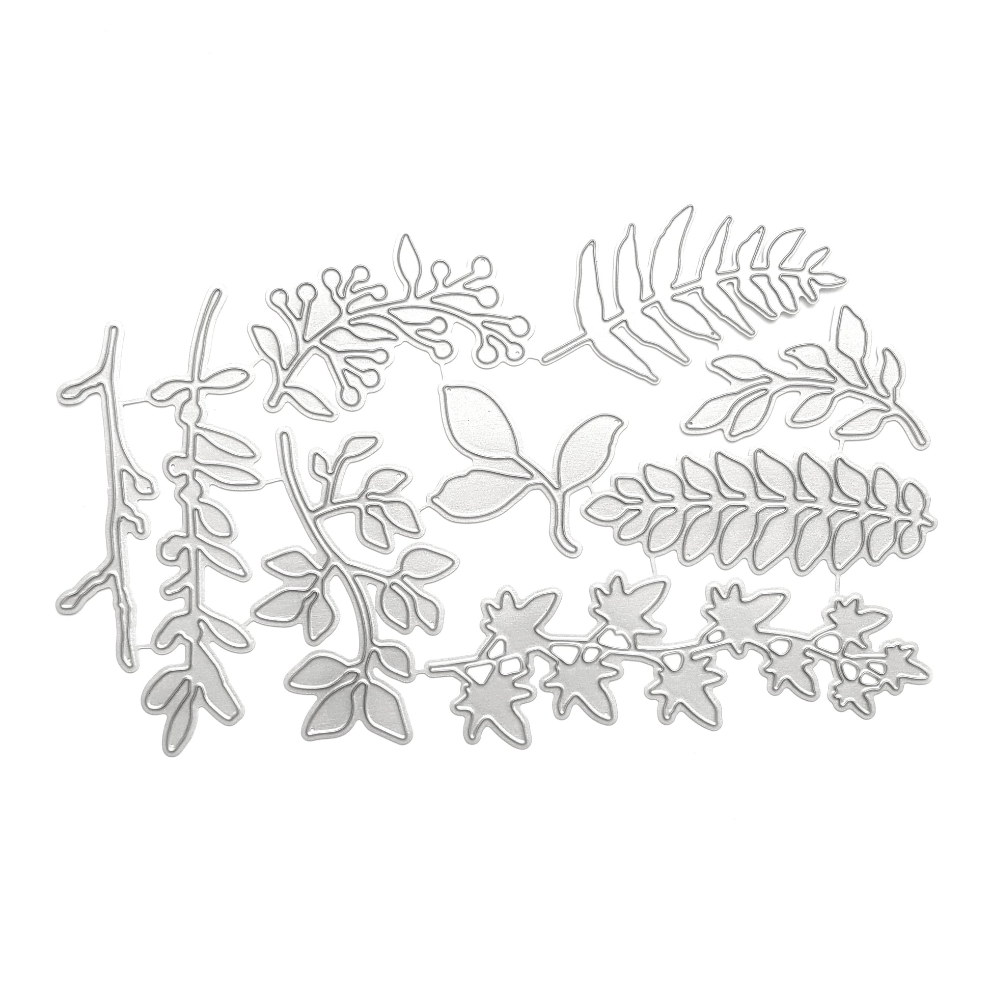 LEAVES CUTTING DIES SET 9 PCS - Luxy Kraft