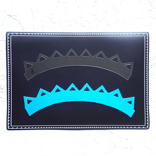 CROWN PLASTIC TEMPLATES N-3 - Luxy Kraft