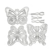 3D Butterfly Metal Cutting Dies - Luxy Kraft
