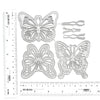 3D Butterfly Metal Cutting Dies - Luxy Kraft