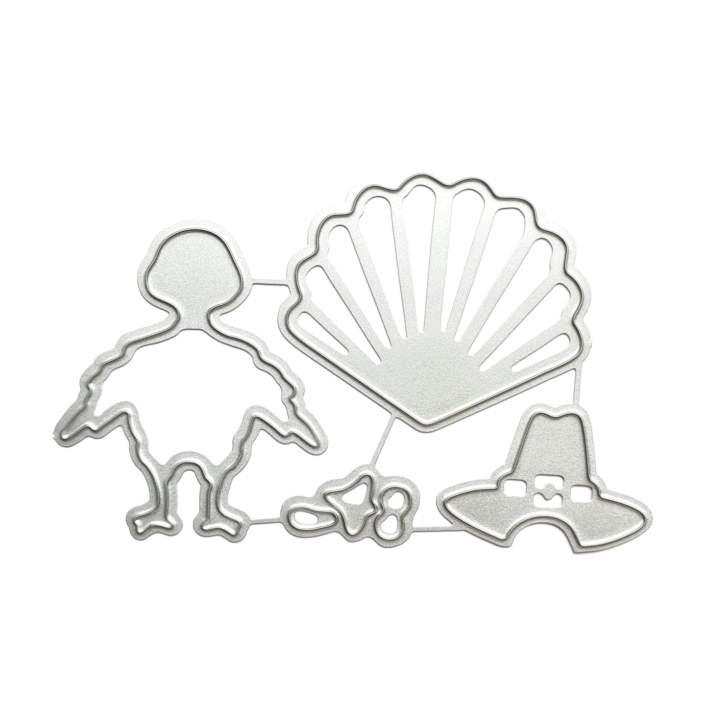 Duck (Shell) Metal Cutting Dies - Luxy Kraft