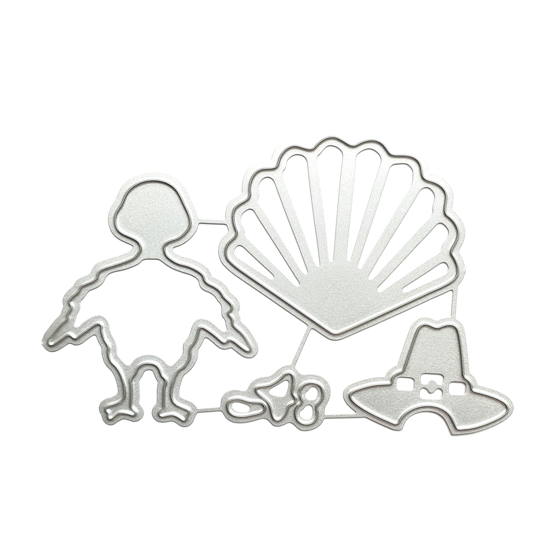 Duck (Shell) Metal Cutting Dies - Luxy Kraft