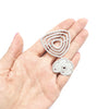 Flower petals Metal Cutting Dies 5 pcs set - Luxy Kraft