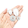 Flower petals stamens Metal Cutting Dies 4 pcs set - Luxy Kraft