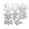 Halloween Metal Cutting Dies Set 8 pcs - Luxy Kraft