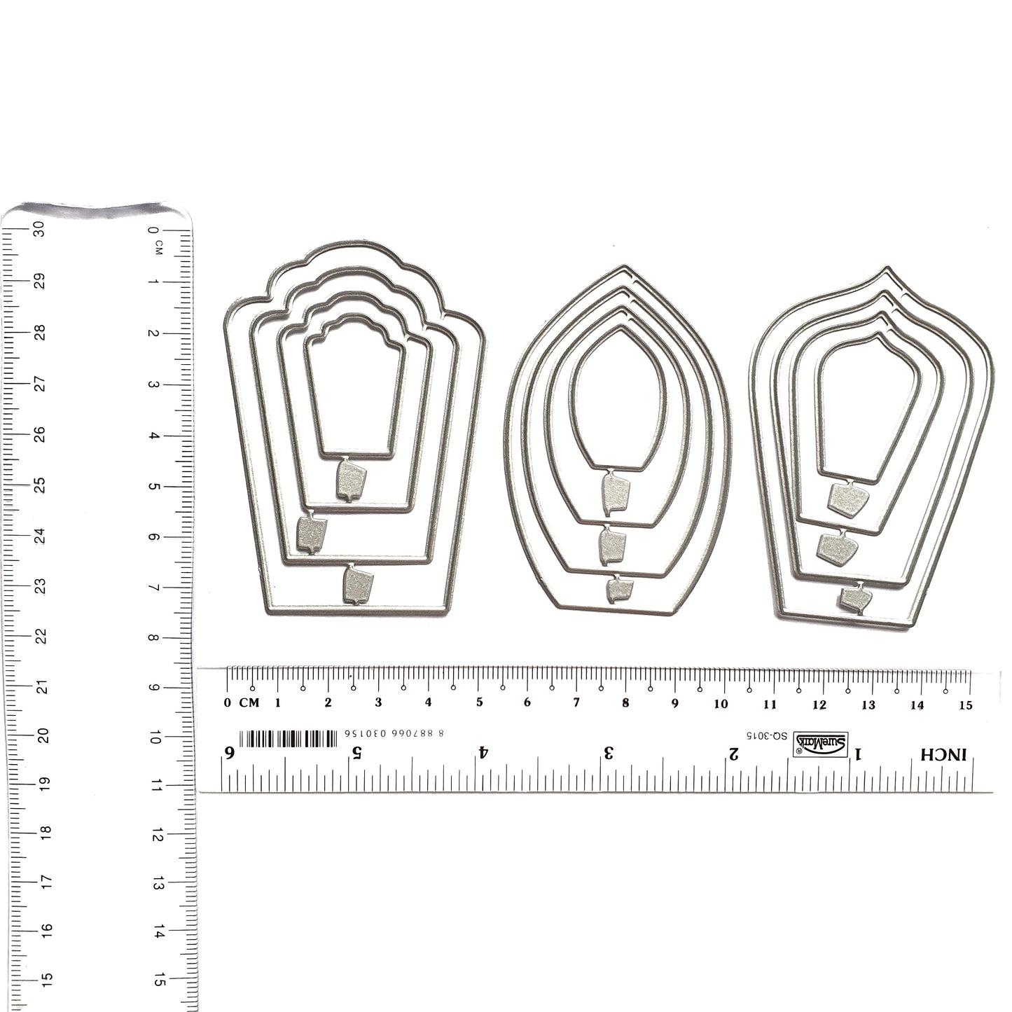 FLOWERS CUTTING DIES 3 DESIGN SET - Luxy Kraft