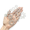 FLOWER LEAVES CUTTING DIES 12 PCS SET - Luxy Kraft