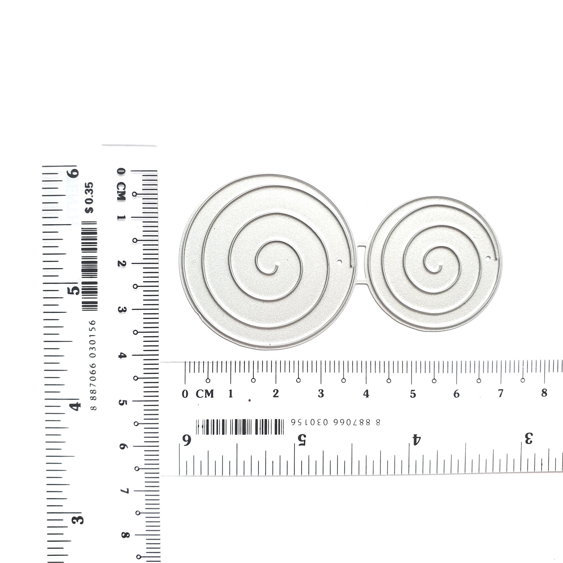 Spiral Flower Cutting dies 2 pcs set - Luxy Kraft