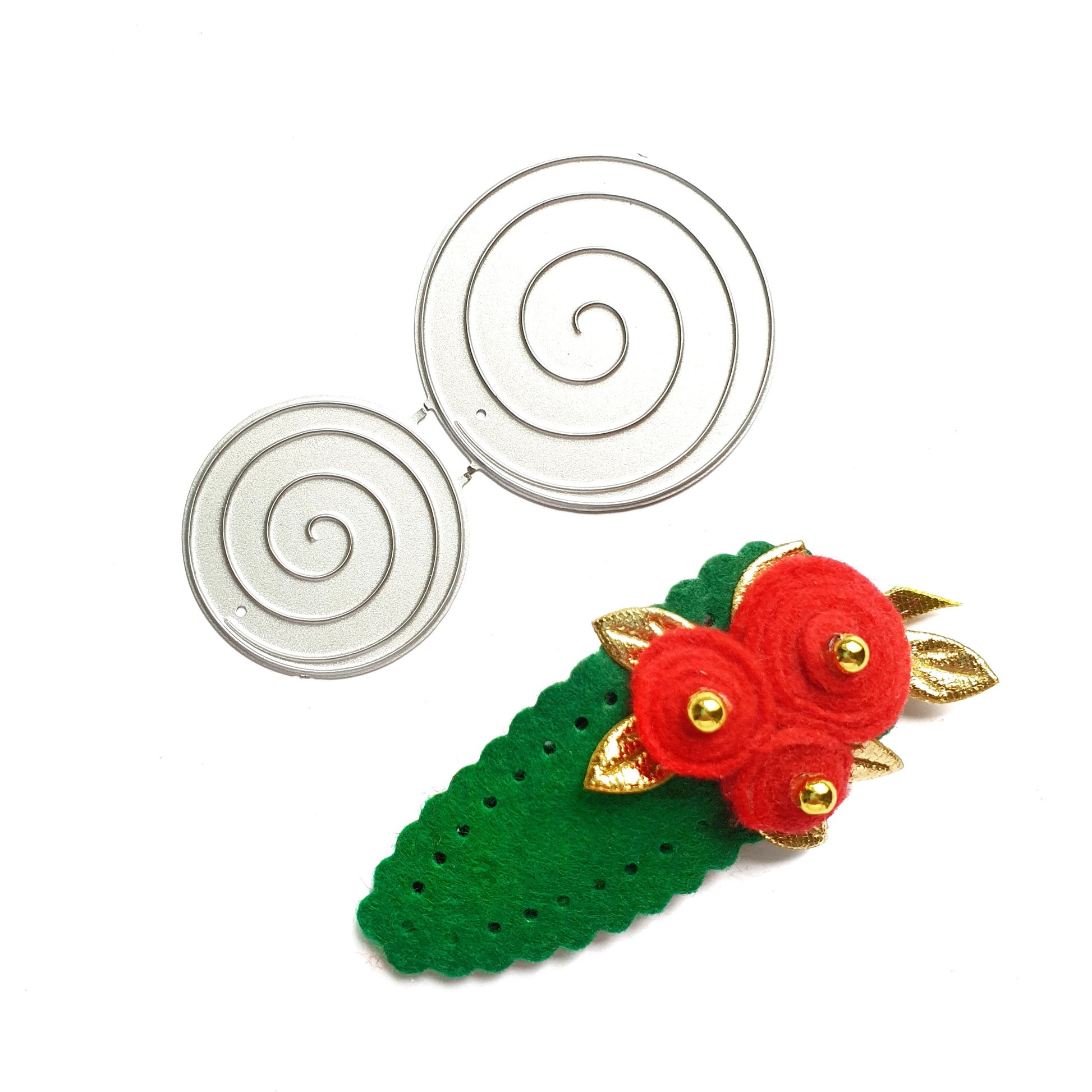 Spiral Flower Cutting dies 2 pcs set - Luxy Kraft