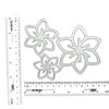 FLOWER CUTTING DIES 3 PCS SET - Luxy Kraft