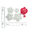 FLOWERS CUTTING DIES SET 4 PCS - Luxy Kraft