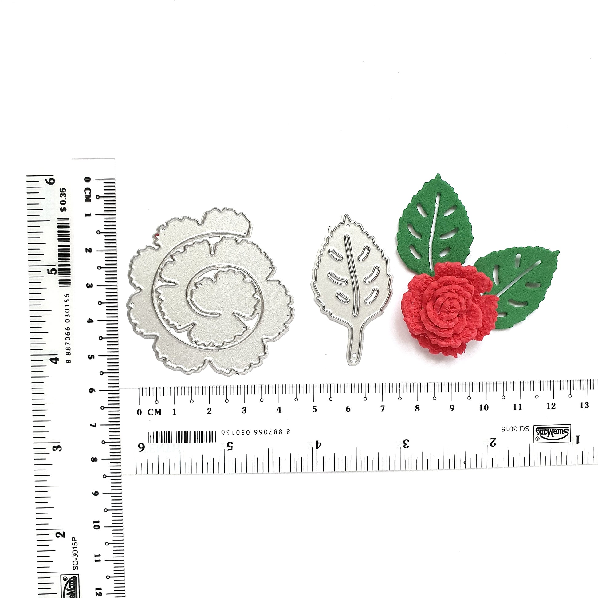 SPIRAL FLOWER LEAF CUTTING DIES - Luxy Kraft