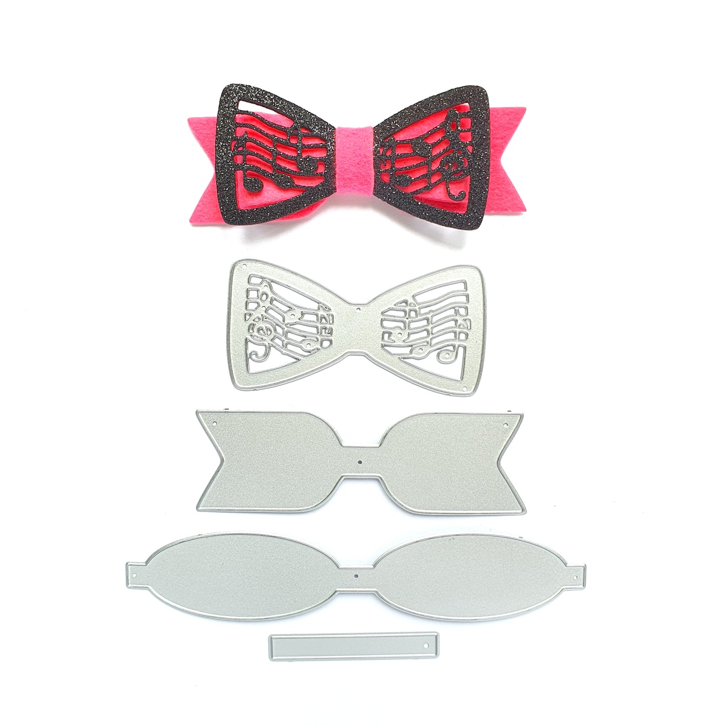 BOW MUSIC NOTES CUTTING DIES - Luxy Kraft