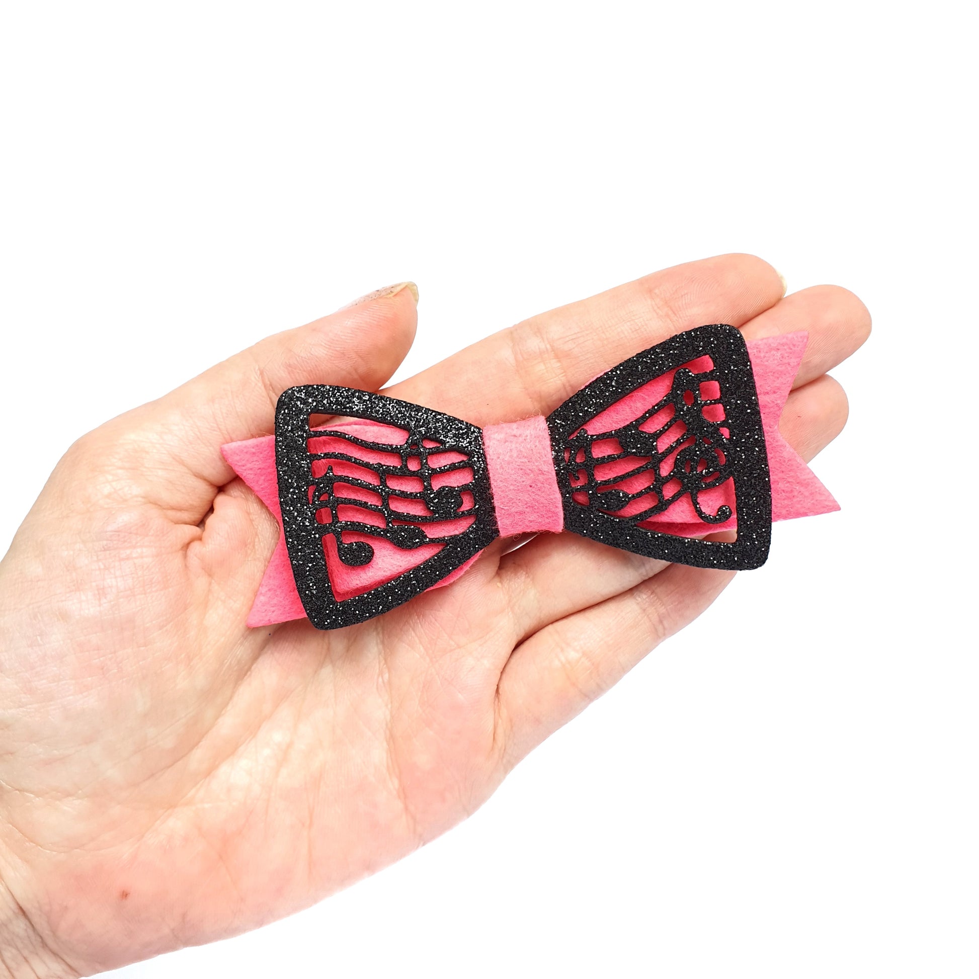 BOW MUSIC NOTES CUTTING DIES - Luxy Kraft