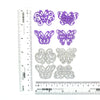 3D Butterfly Metal Cutting Dies 4 pcs - Luxy Kraft