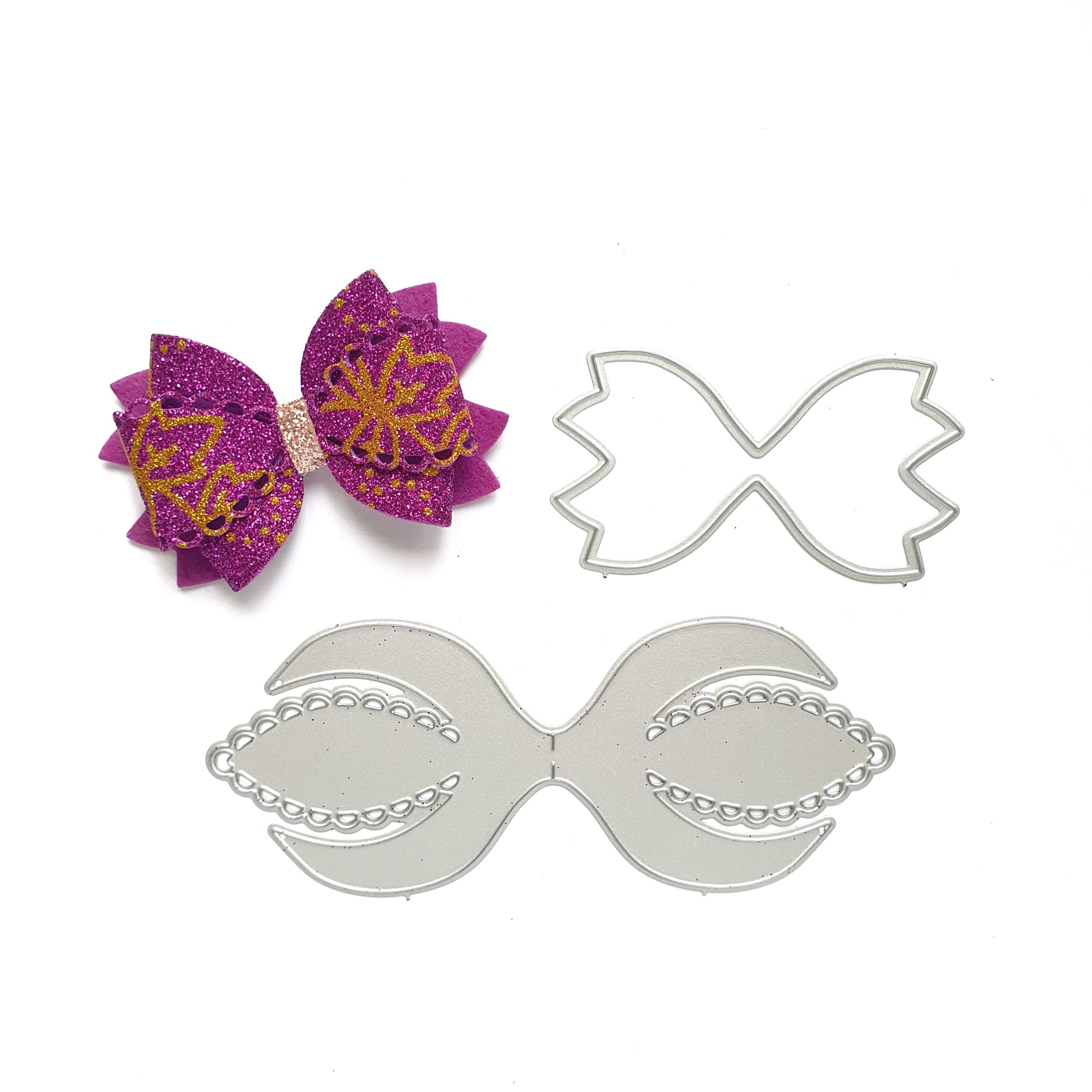 BOW PUNCHED CUTTING DIES - Luxy Kraft