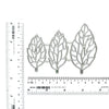 3D LEAVES CUTTING DIES 3 PCS - Luxy Kraft