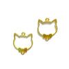 Cat Charms Pendants blanks for resin 5 pcs set - Luxy Kraft