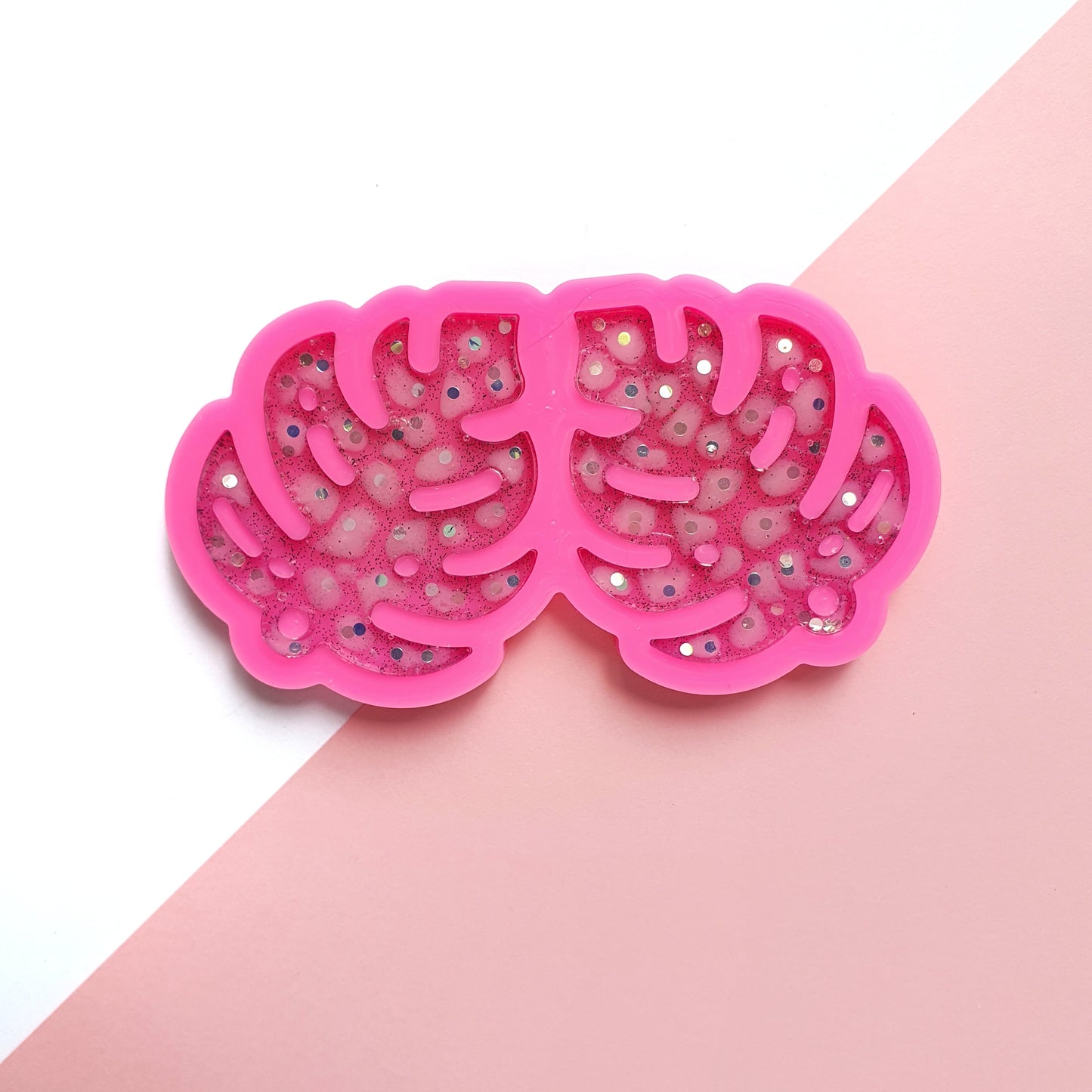 Earring molds "Monstera Leaves" silicone mold for epoxy and resin - Luxy Kraft