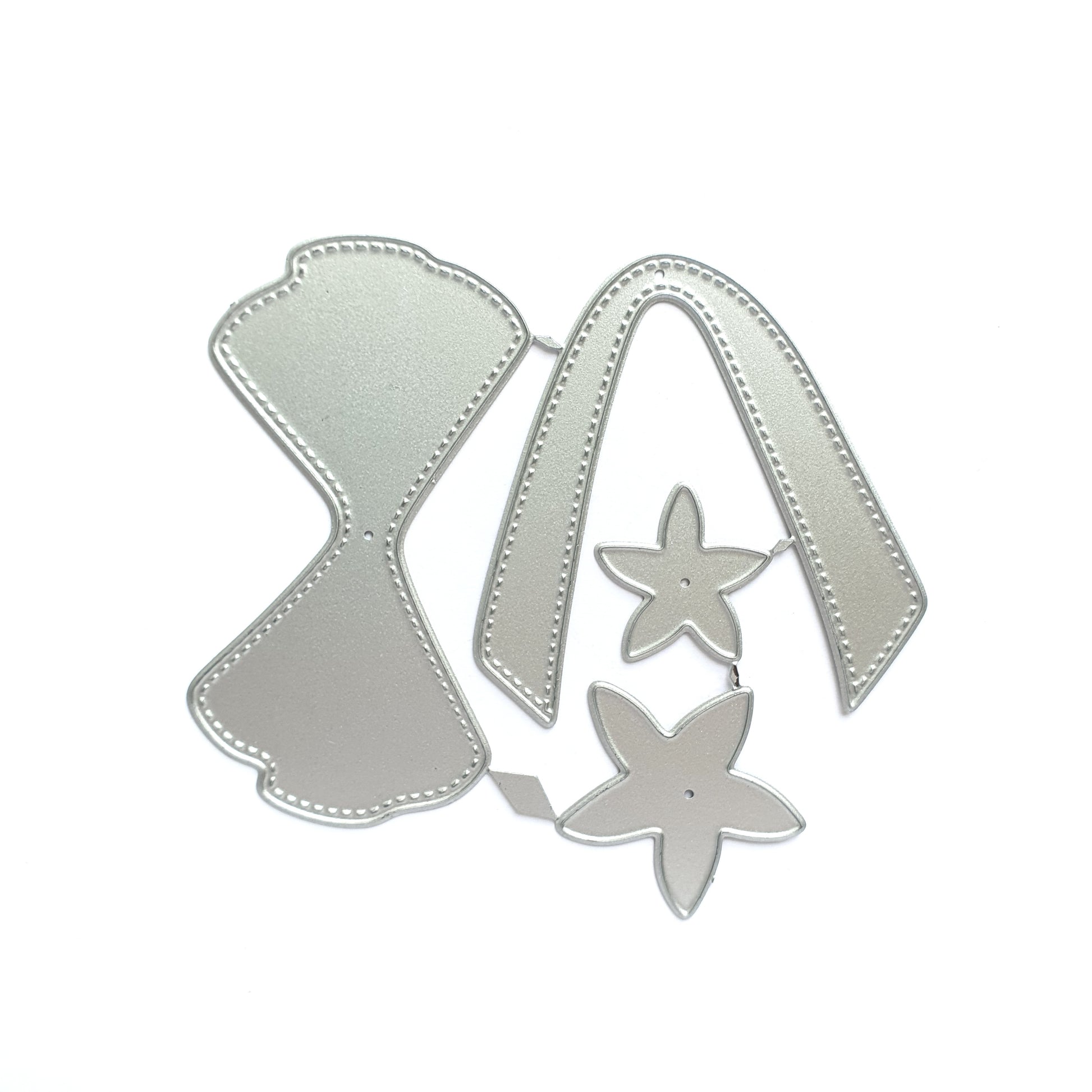 Bow Metal Cutting Dies 4 pcs set - Luxy Kraft