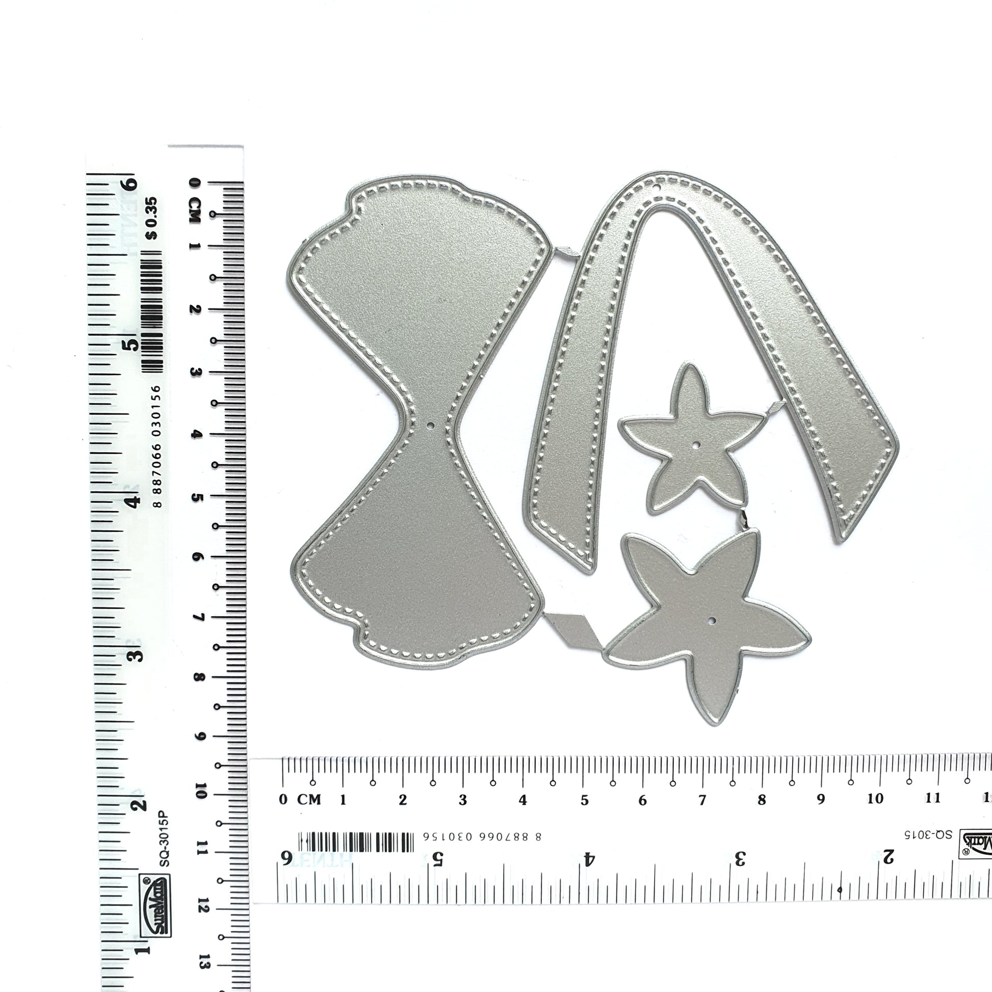 Bow Metal Cutting Dies 4 pcs set - Luxy Kraft