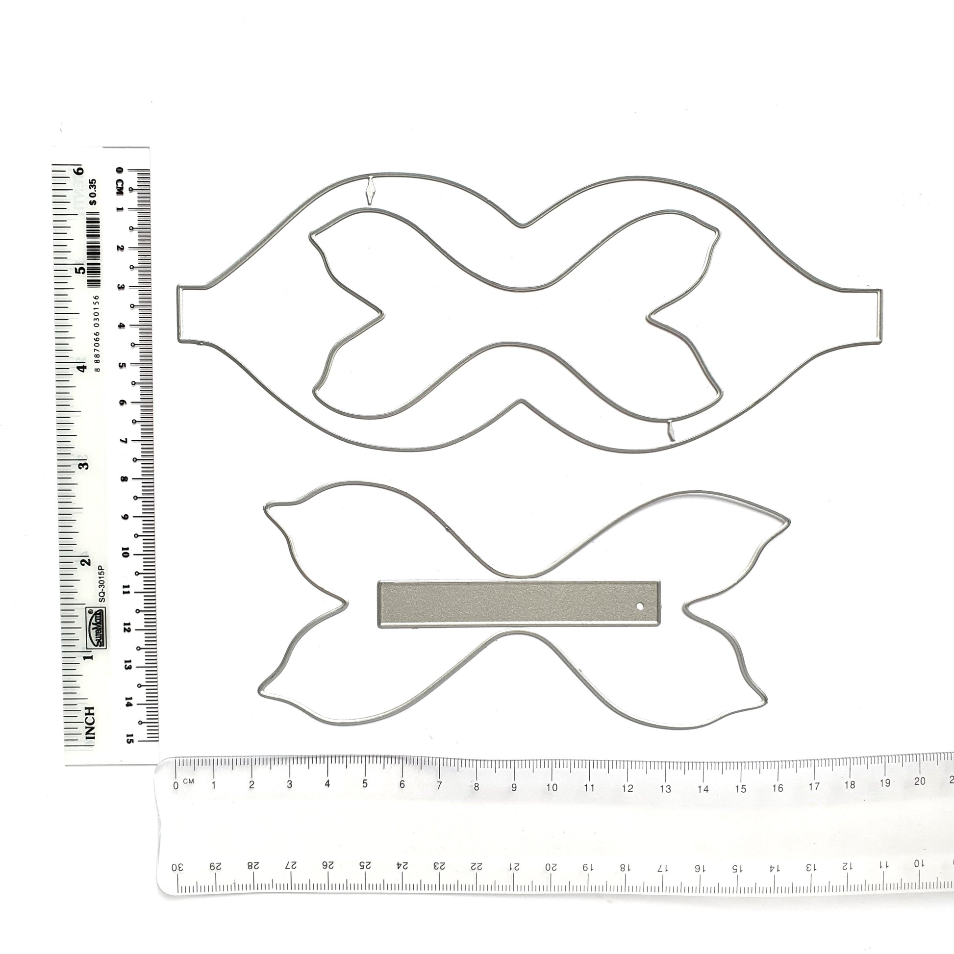 Bow Metal Cutting Dies 4 pcs set - Luxy Kraft
