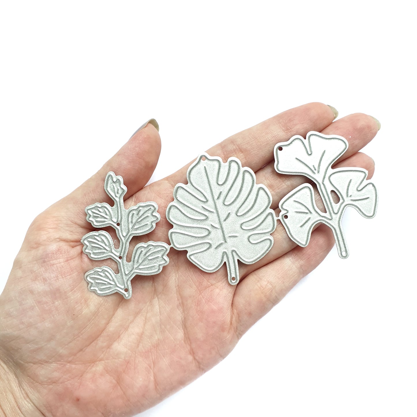 Monstera Leaves Metal Cutting Dies 3 pcs set - Luxy Kraft