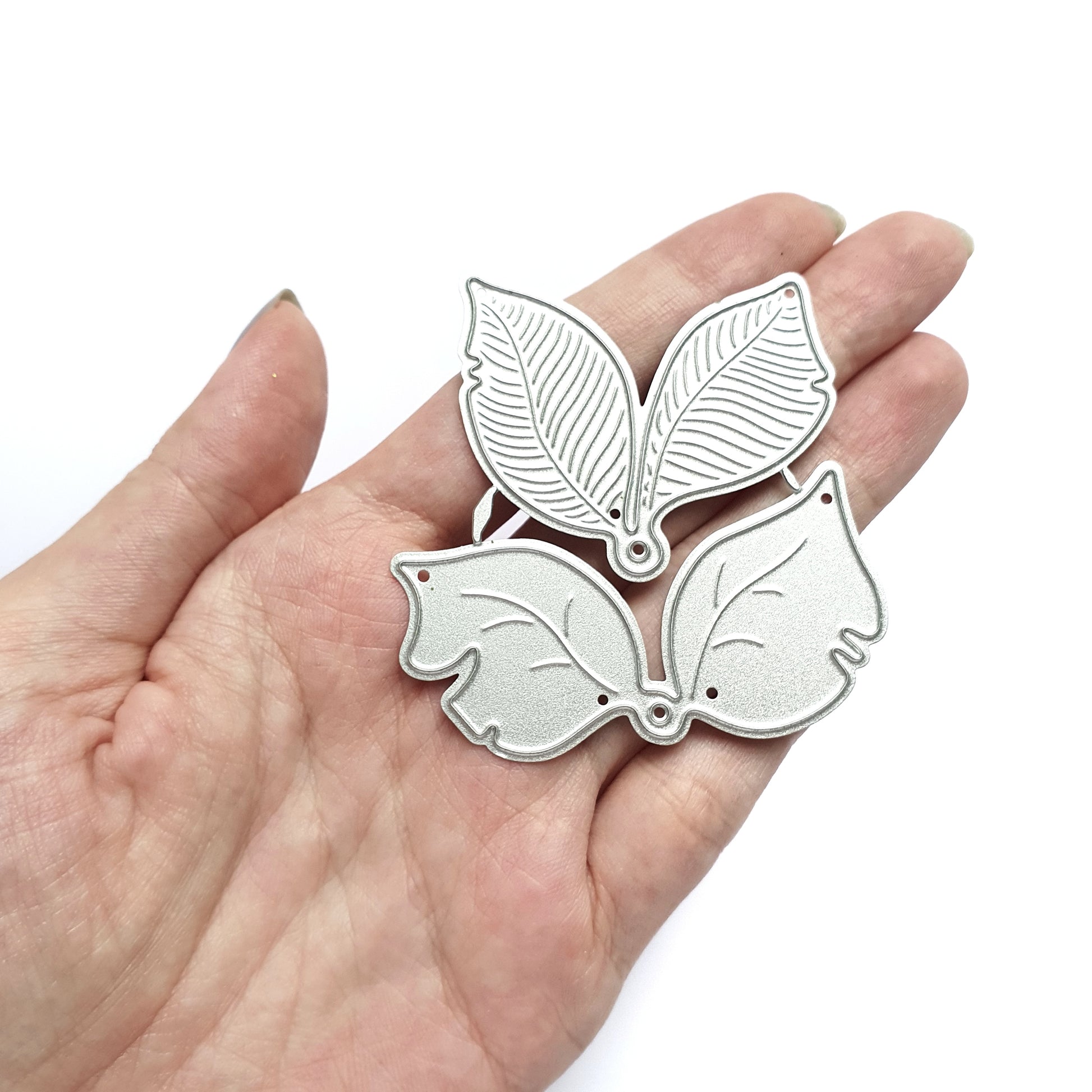 Leaves Metal Cutting Dies 2 pcs set - Luxy Kraft